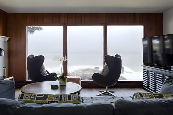 Sixties Shore House · Sandy Beachfront House on Grand Traverse B